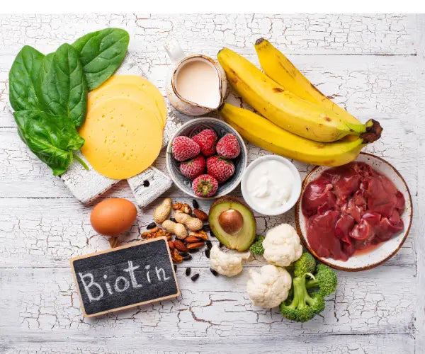 Gold Health biotin supplements for hair, skin and nails support