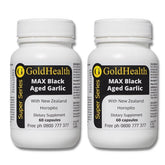 Twin Pack - Aged Black Garlic with NZ Horopito digestion and immune support supplement