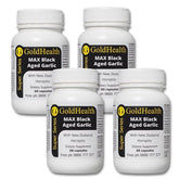 Four Pack - Aged Black Garlic with NZ Horopito digestion and immune support supplement