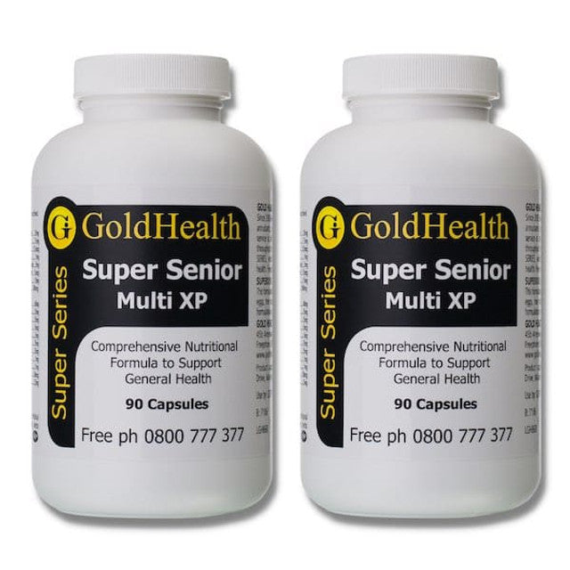 Twin Pack - Super Senior Multi XP daily wellbeing supplement
