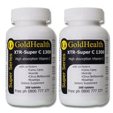 Twin Pack - XTR Super Vitamin C 1300 daily wellbeing supplement