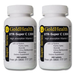 Twin Pack - XTR Super Vitamin C 1300 daily wellbeing supplement