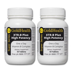 Twin Pack - XTR-B Plus Vitamin B Complex mind sleep and energy support supplement