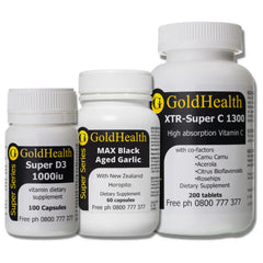 Immune Pack - Vitamin C + Black Garlic + Vitamin D3 wellness pack and product bundle