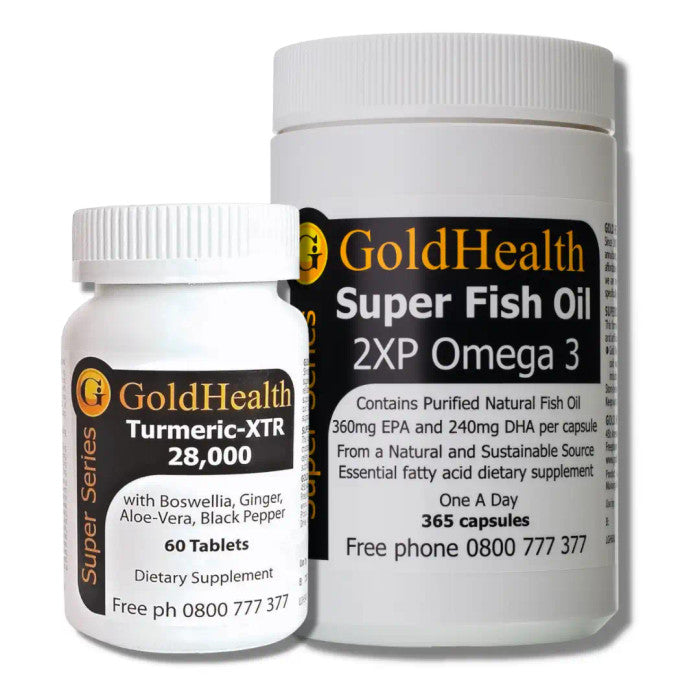 Circulation Pack - Fish Oil + Turmeric wellness pack and product bundle