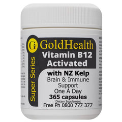 Activated Vitamin B12 with NZ Kelp