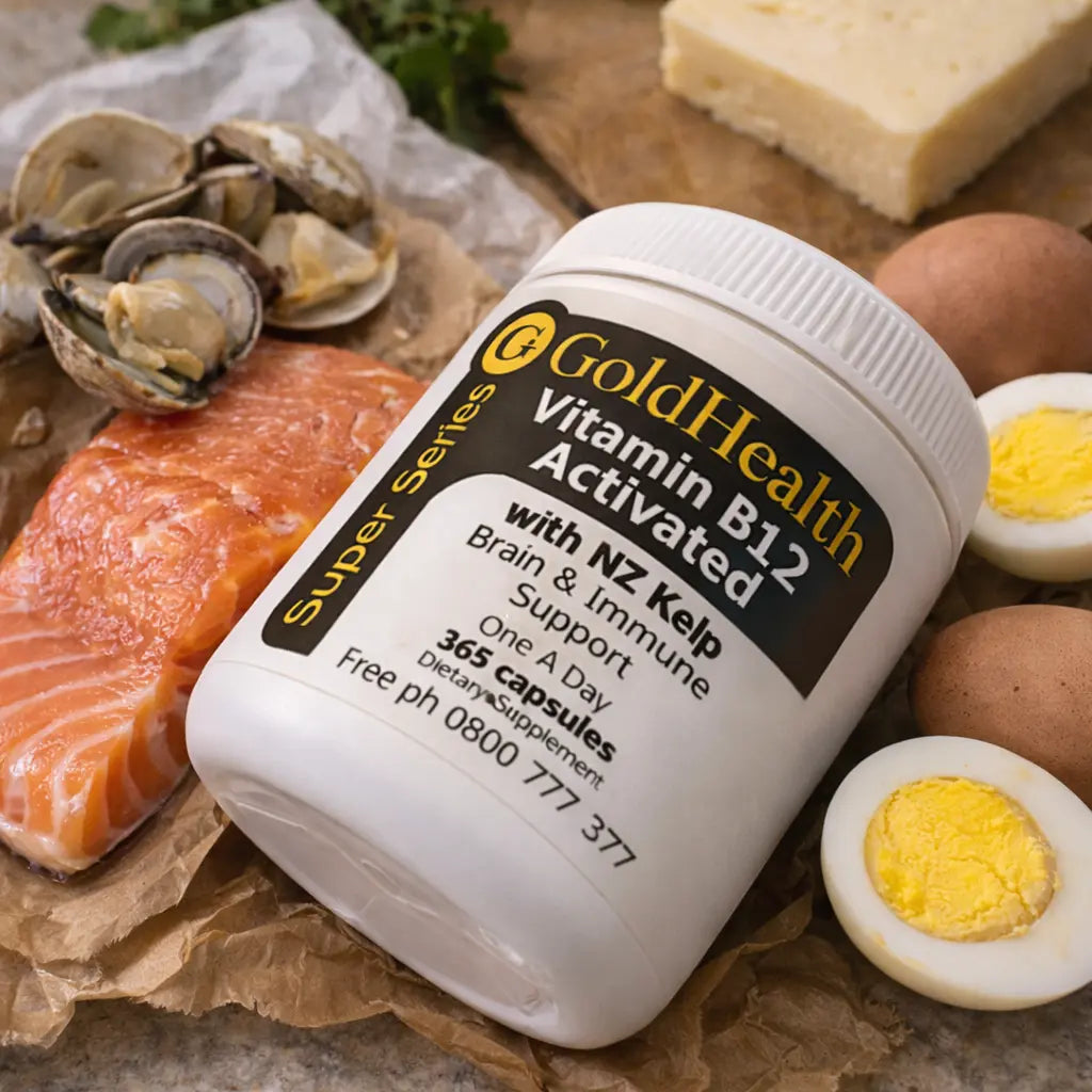 Activated Vitamin B12 with NZ Kelp B12foodpile product image