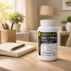Super C 600 Chewable Vitamin C C600desk product image