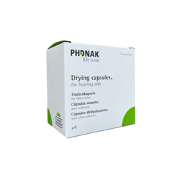 Hearing Aid Drying Capsules capsules and product packaging