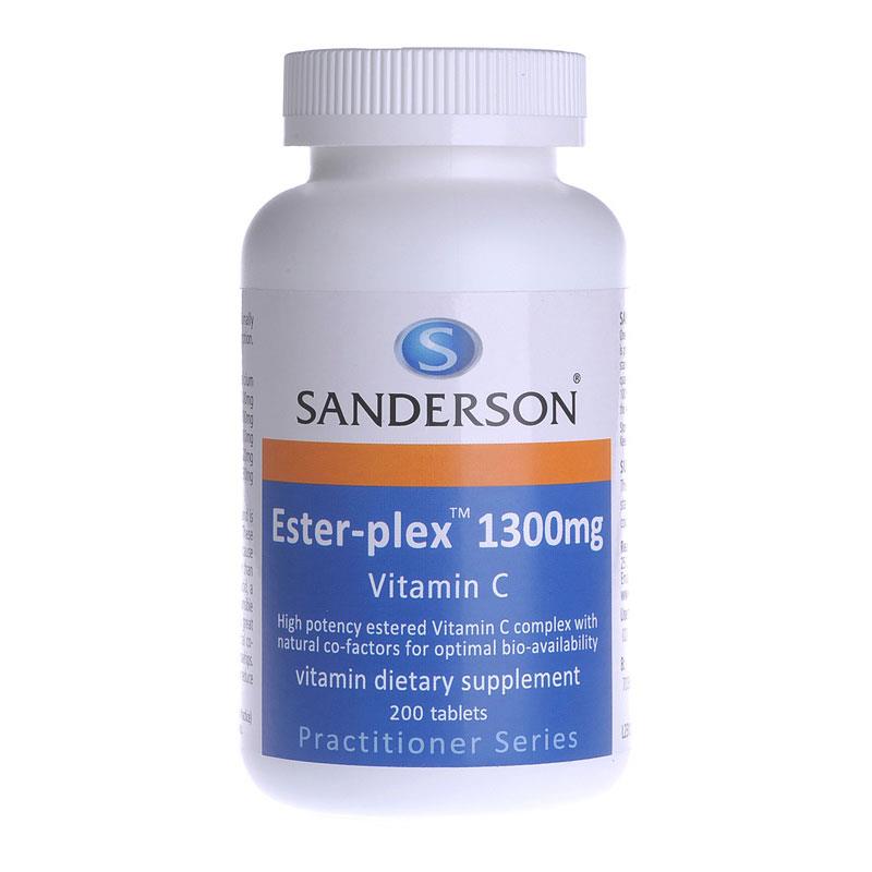 Ester-plex Vitamin C 1300mg (Sandersons) daily wellbeing supplement
