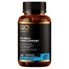 Go Libido Support (Go Healthy NZ) supplement bottle front view