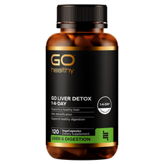 Liver Detox One a Day (Go Healthy NZ) supplement bottle front view