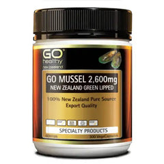 Green Lipped Mussel 2600mg (Go Healthy NZ)