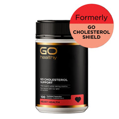 Cholesterol Support (Go Healthy NZ) heart and circulation support supplement