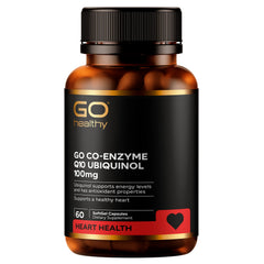 Co Enzyme Q10 Ubiquinol 100mg (Go Healthy NZ) | Gold Health