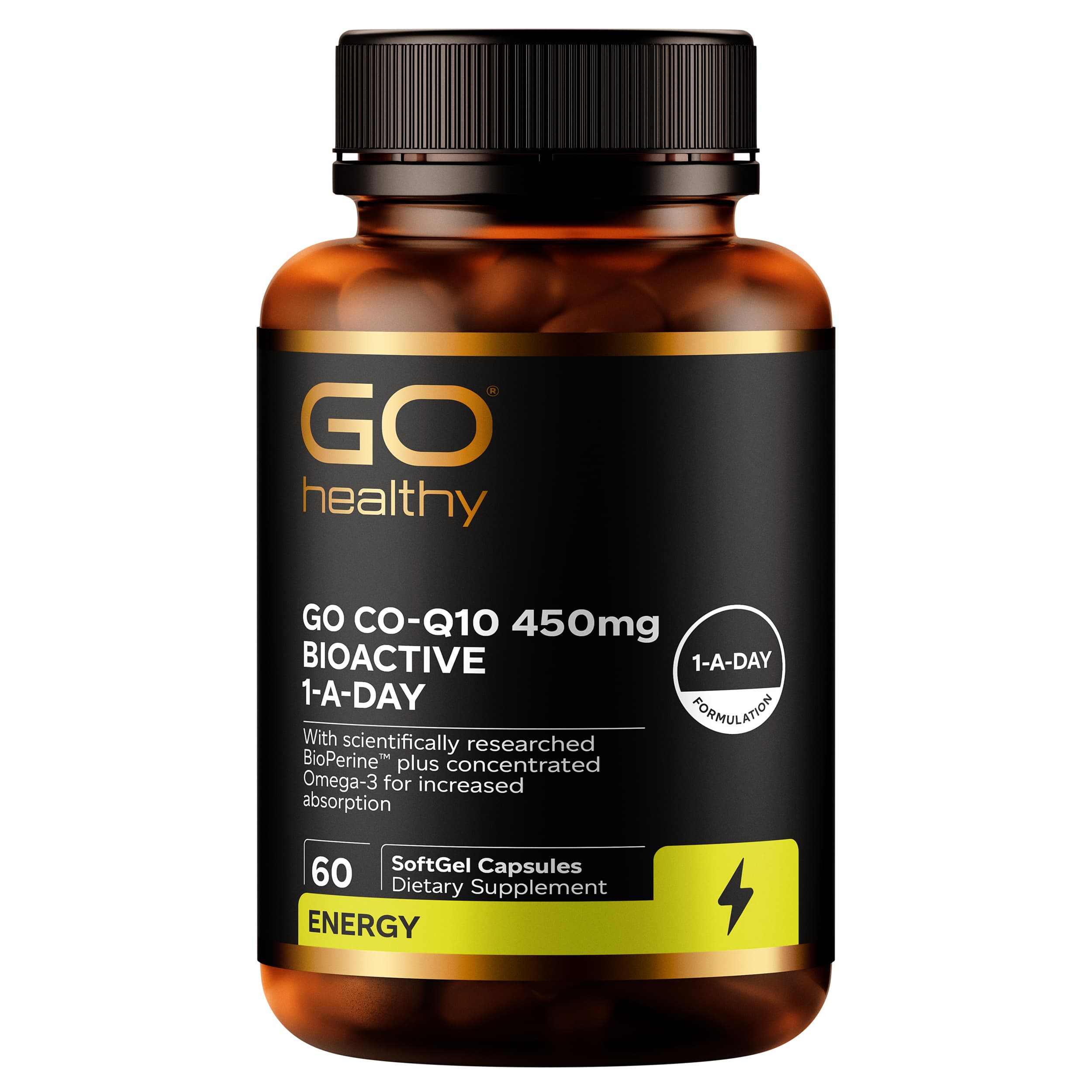 CoQ10 450mg BioActive (Go Healthy NZ) | Gold Health