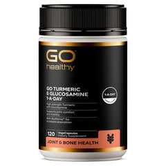 Turmeric and Glucosamine (Go Healthy NZ) joint and muscle support supplement
