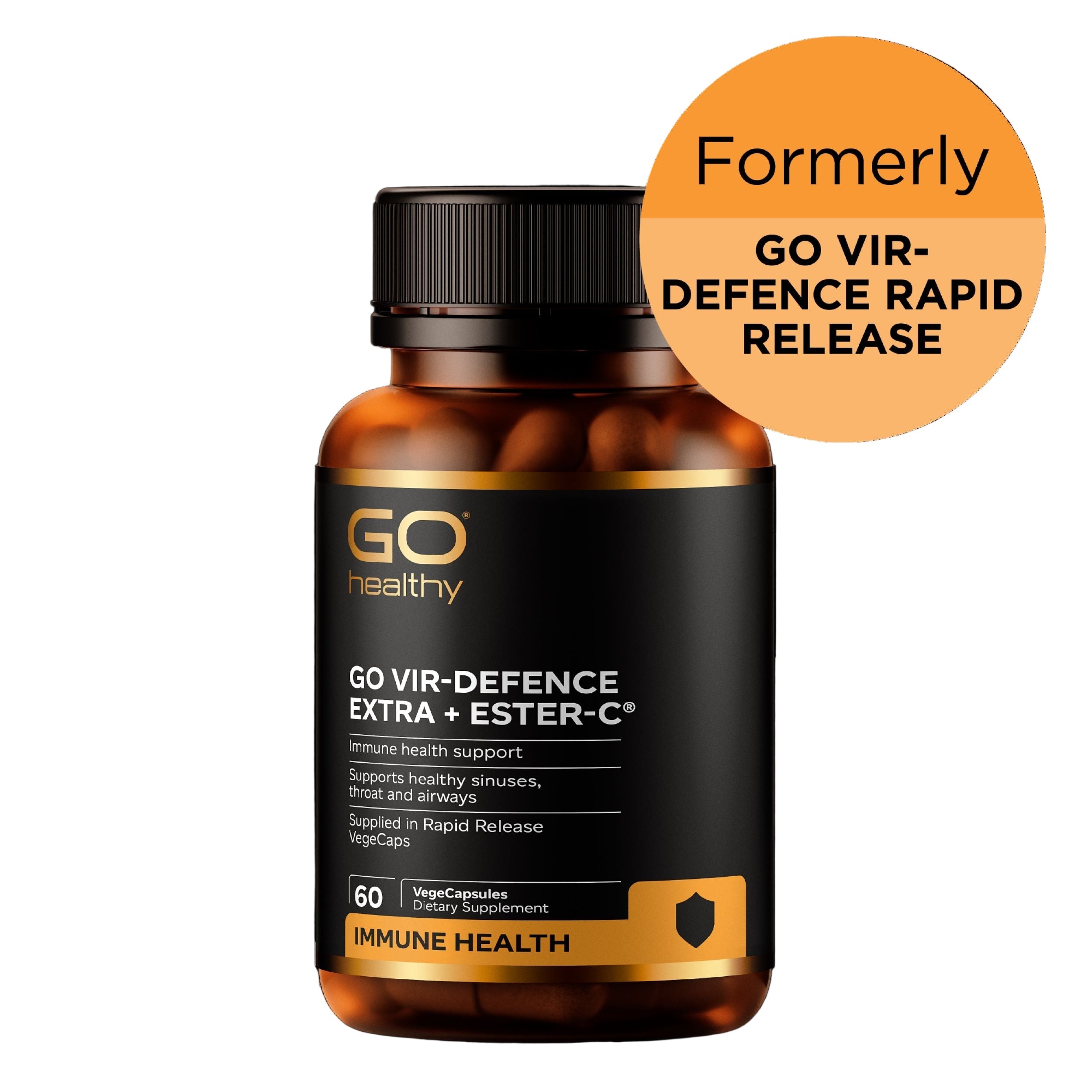 Go Vir-Defence Extra + Ester C (Go Healthy NZ) natural health supplement