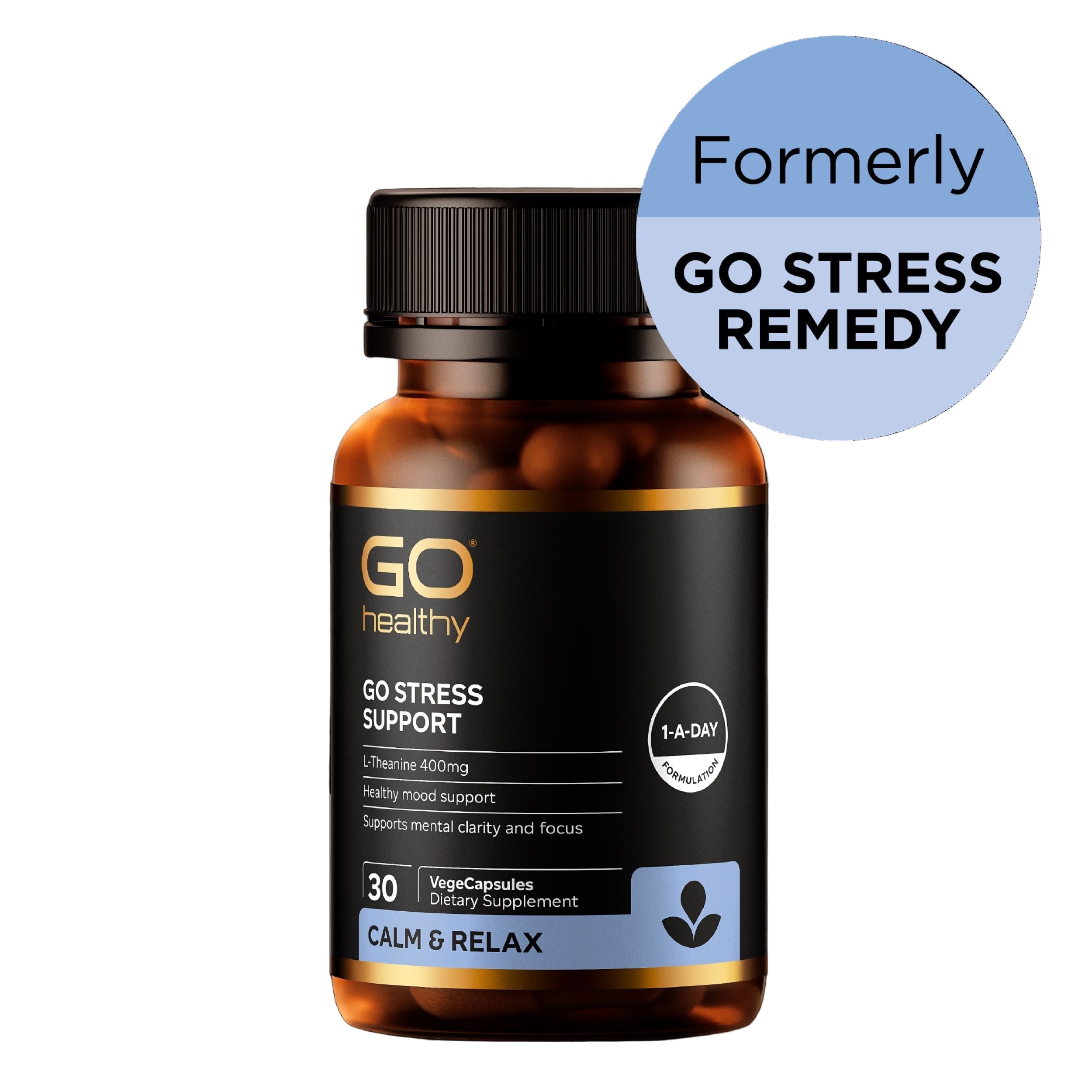 Go Stress Support (Go Healthy NZ) mind sleep and energy support supplement