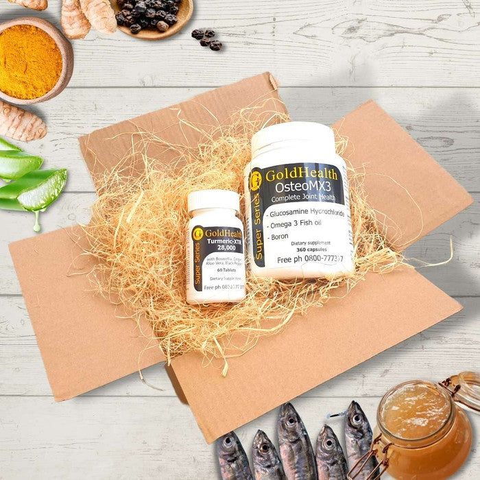 Joint Pack with Turmeric - OsteoMX3 + Turmeric lifestyle image for everyday wellbeing