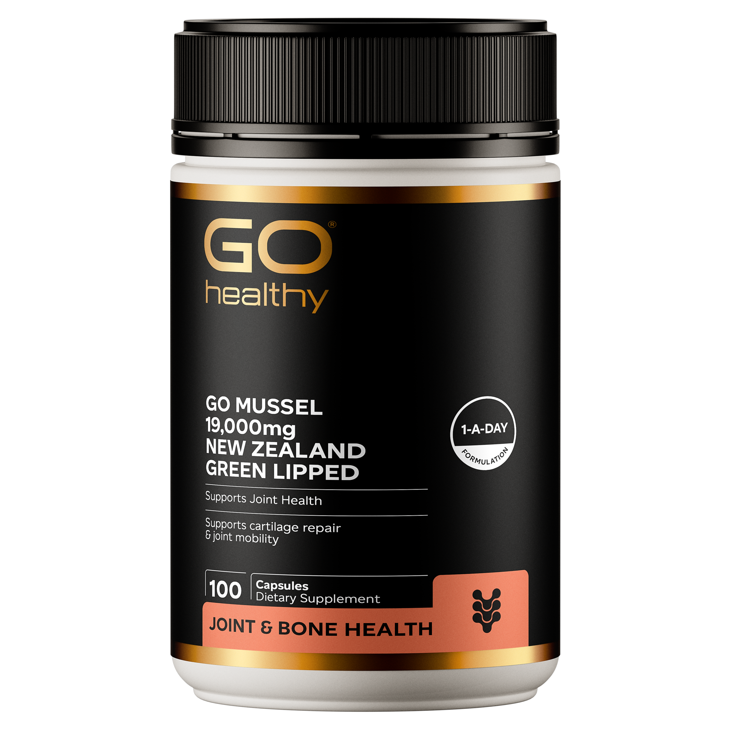 Green Lipped Mussel 19,000 (Go Healthy NZ) natural health supplement