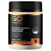 Green Lipped Mussel 19,000 (Go Healthy NZ) supplement product packaging