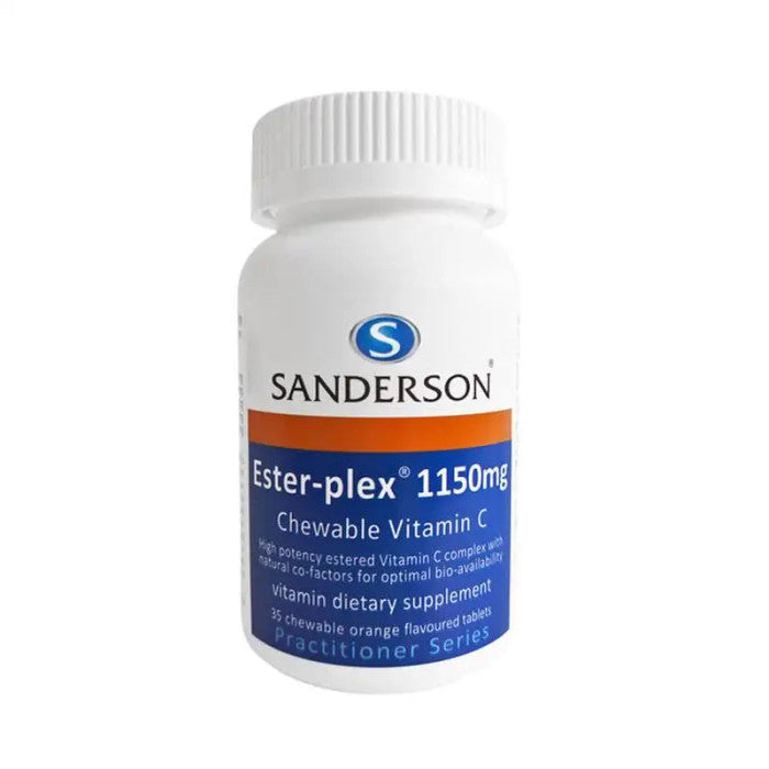 Ester-plex Vitamin C 1150mg Orange Chewable (Sandersons) daily wellbeing supplement