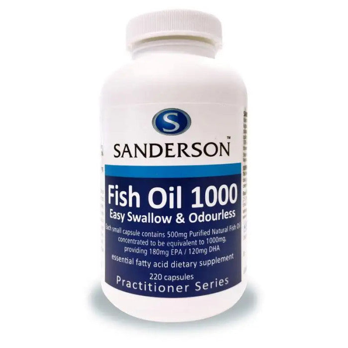 Fish Oil 1000 (Sandersons) heart and circulation support supplement