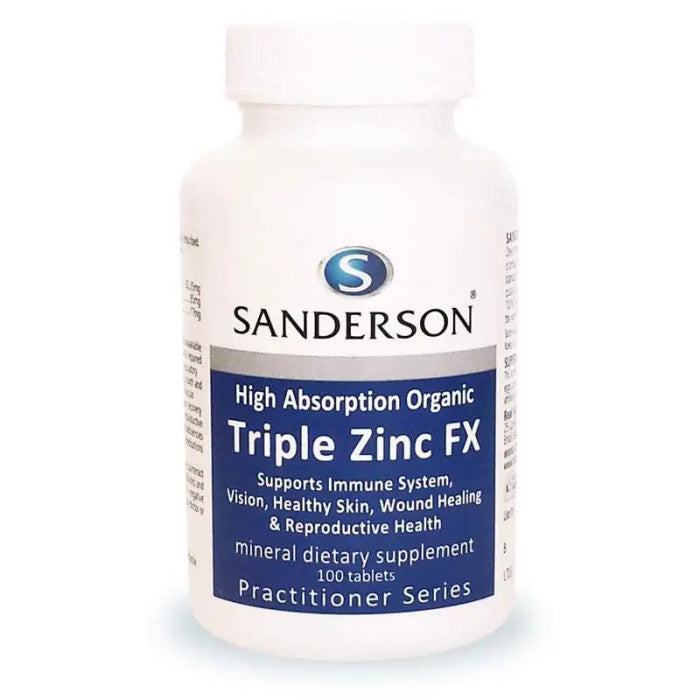 Triple Zinc FX (Sandersons) beauty and wellness supplement