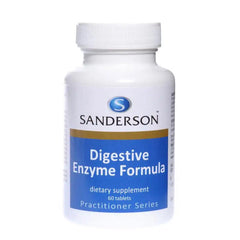 Digestive Enzyme Formula (Sandersons) supplement product packaging