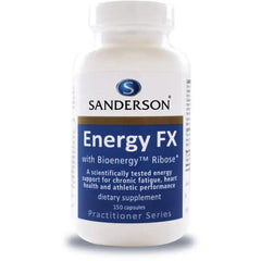 Energy FX (Sandersons) supplement product packaging