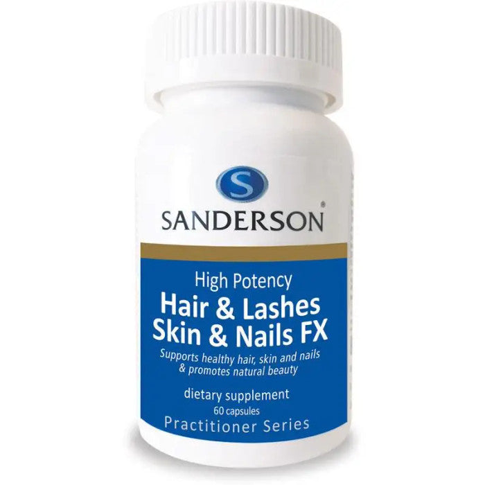 Hair & Lashes, Skin & Nails FX (Sandersons) beauty and wellness supplement