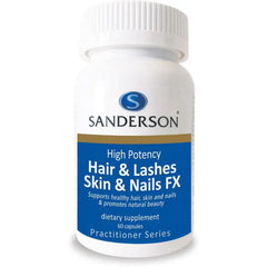Hair & Lashes, Skin & Nails FX (Sandersons) beauty and wellness supplement