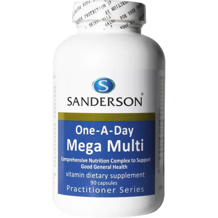Mega Multi One a Day (Sandersons) daily wellbeing supplement