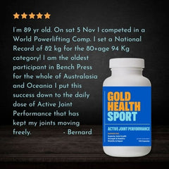 GOLD HEALTH SPORT Active Joint Performance