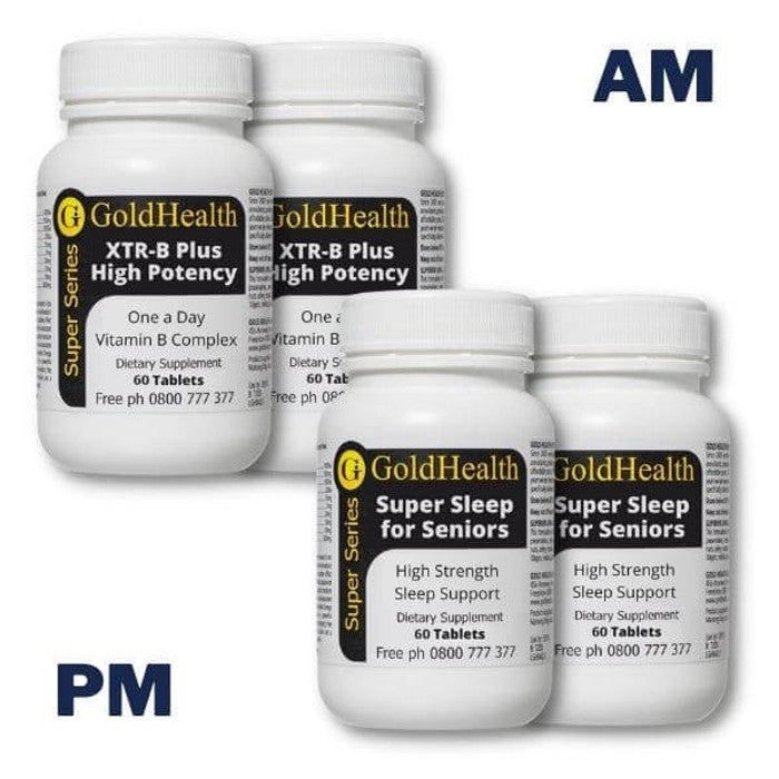 AM/PM Pack - XTR B Plus and Super Sleep for Senior Combo ampm1 product image