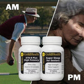 AM/PM Pack - XTR B Plus and Super Sleep for Senior Combo mind sleep and energy support supplement