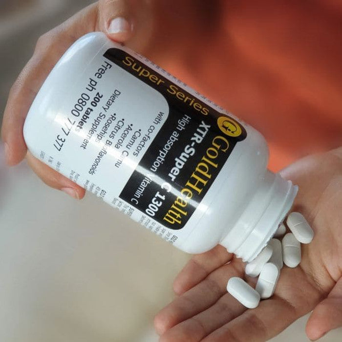 Immune Pack - Vitamin C + Black Garlic + Vitamin D3 capsules and product packaging
