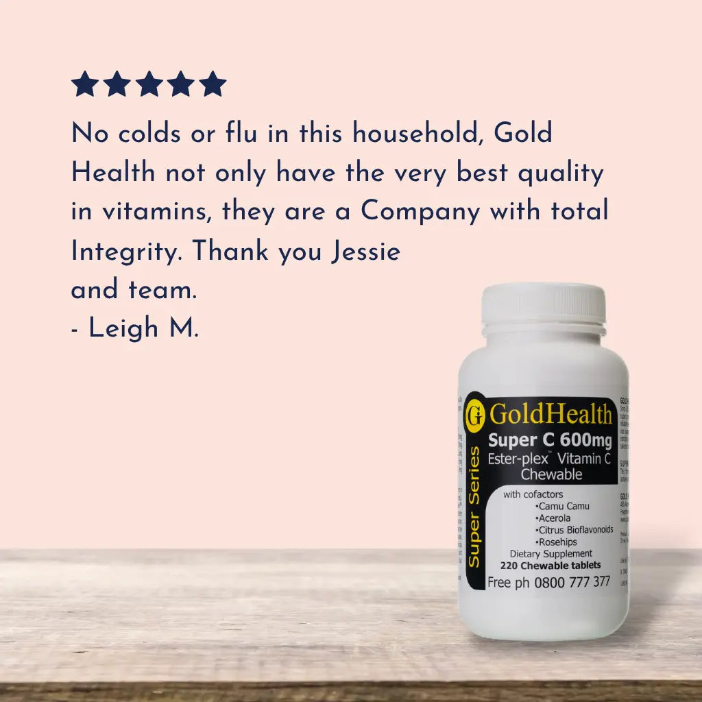 Super C 600 Chewable Vitamin C c600review product image