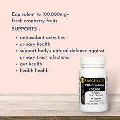 XTR Cranberry 100,000 features and benefits overview