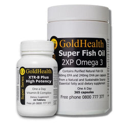 Energy Pack - Super Fish Oil + XTR B Plus heart and circulation support supplement