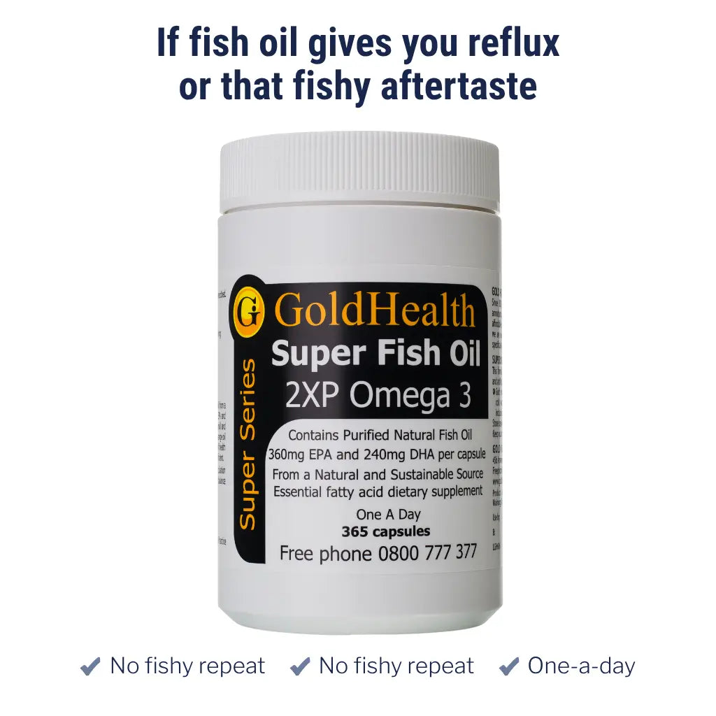 Super Fish Oil 2XP Omega 3 heart and circulation support supplement
