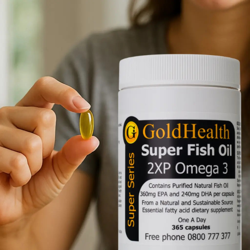 Super Fish Oil 2XP Omega 3 fishcapsulesquare product image
