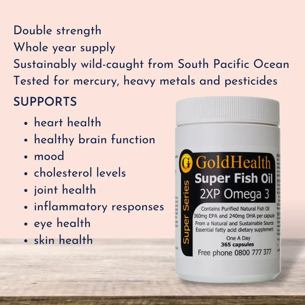 Super Fish Oil 2XP Omega 3 features and benefits overview