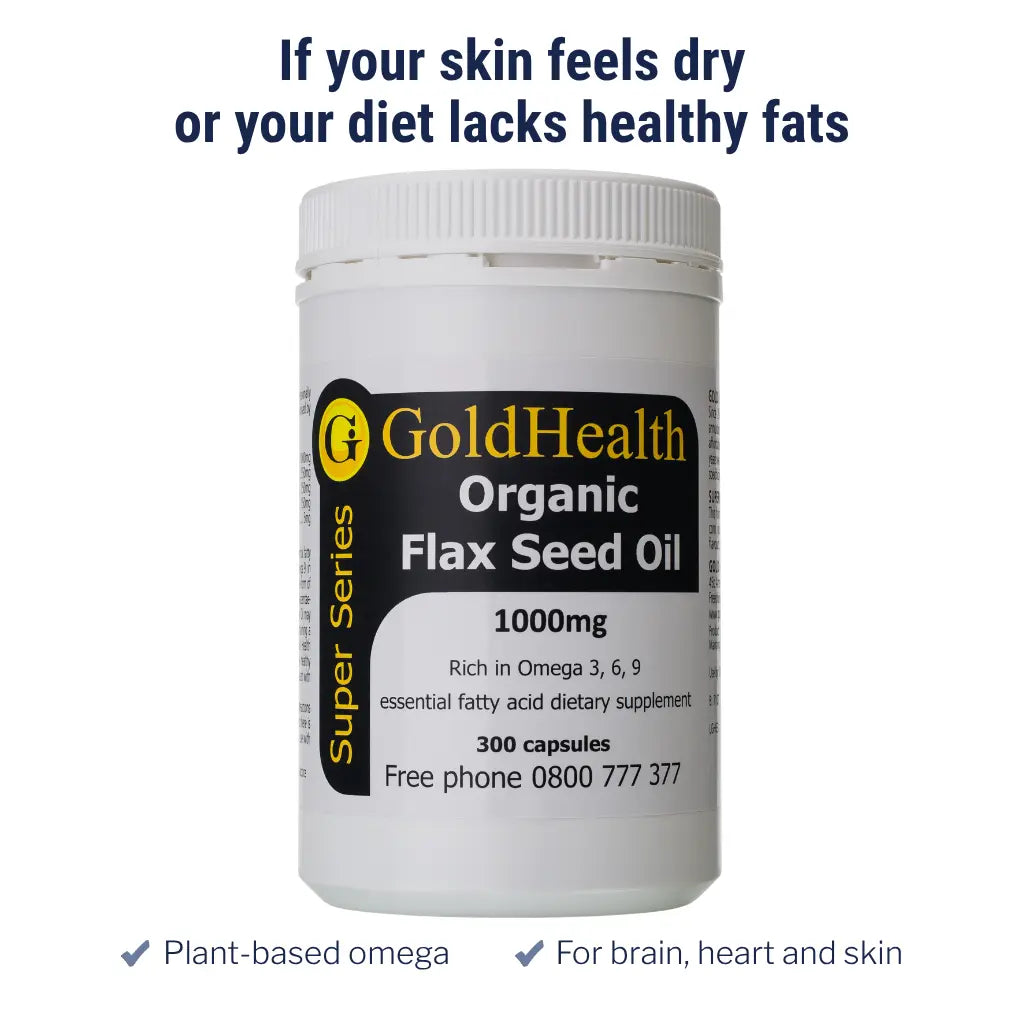 Flax Seed Oil Organic heart and circulation support supplement