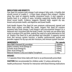 Flax Seed Oil Organic