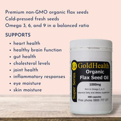 Flax Seed Oil Organic