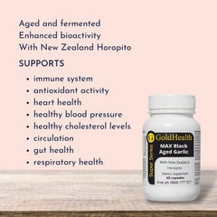 Twin Pack - Aged Black Garlic with NZ Horopito