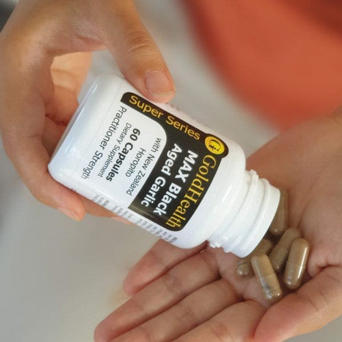 Immune Pack - Vitamin C + Black Garlic + Vitamin D3 garlic pour product image