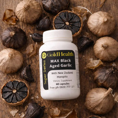 MAX Aged Black Garlic with NZ Horopito garlicgarlic product image